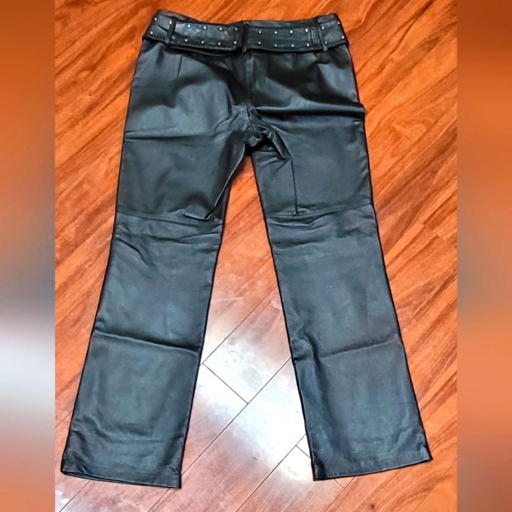 Leather pants
